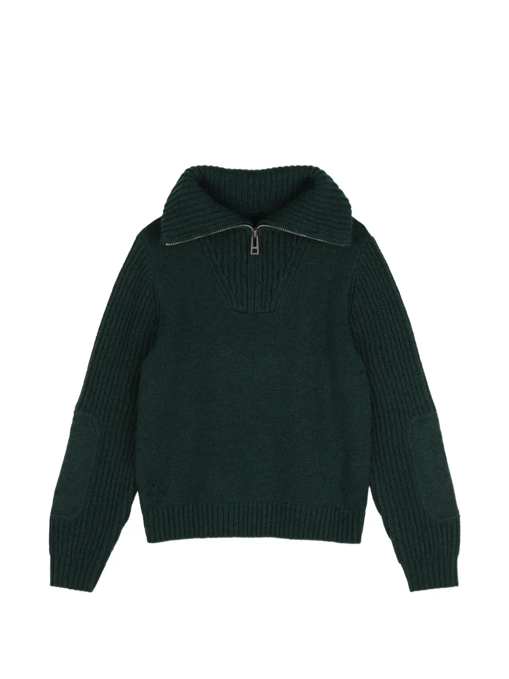 Zadig & Voltaire Kids Maglione con zip - Verde