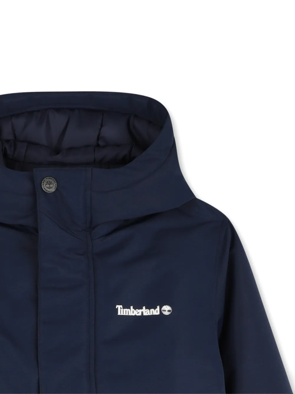 Timberland Kids Parka met capuchon Blauw