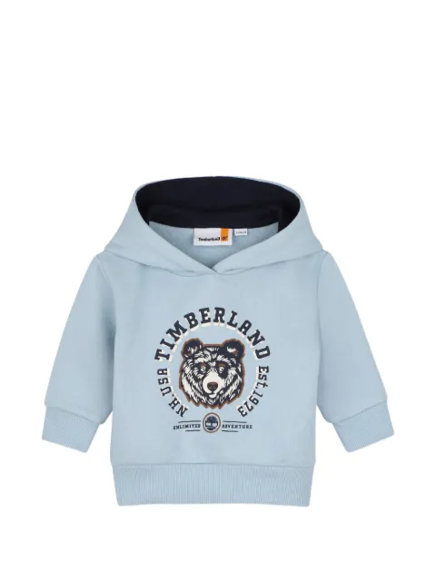 Timberland Kids graphic-print hoodie