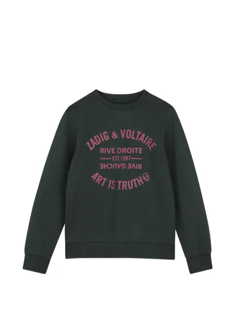 Zadig & Voltaire Kids Sweatshirt mit Logo-Print