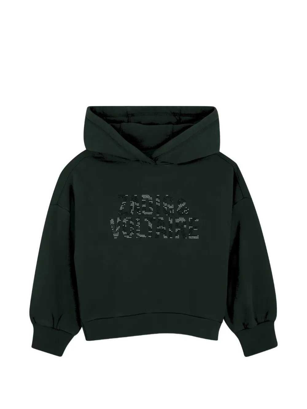 Zadig & Voltaire Kids Abito con strass - Verde