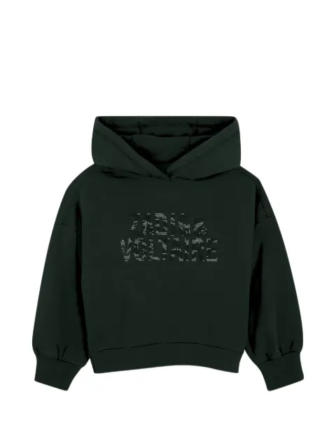 Zadig & Voltaire Kids rhinestone-logo hoodie