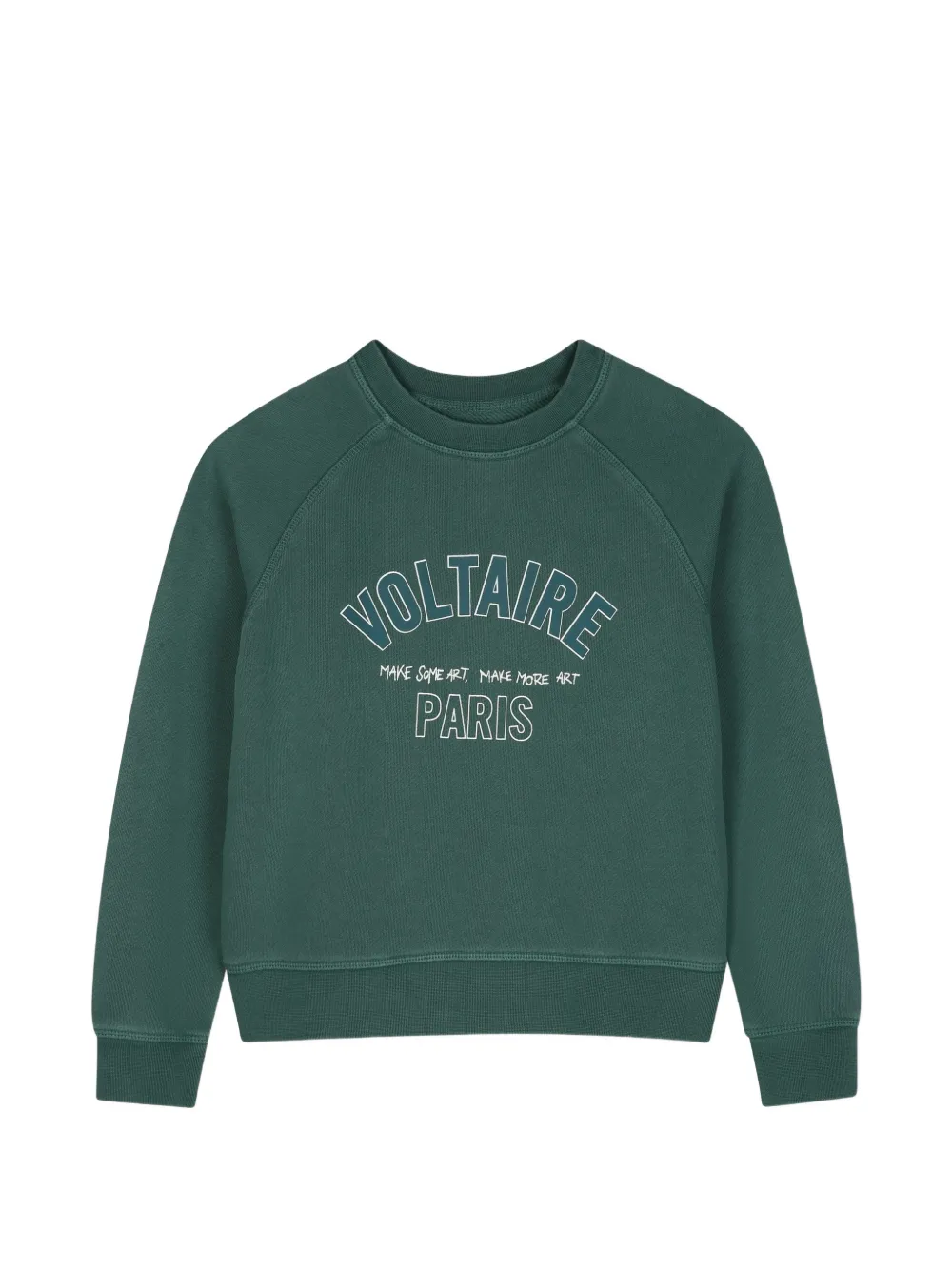 Zadig & Voltaire Kids Maglione con logo - Verde
