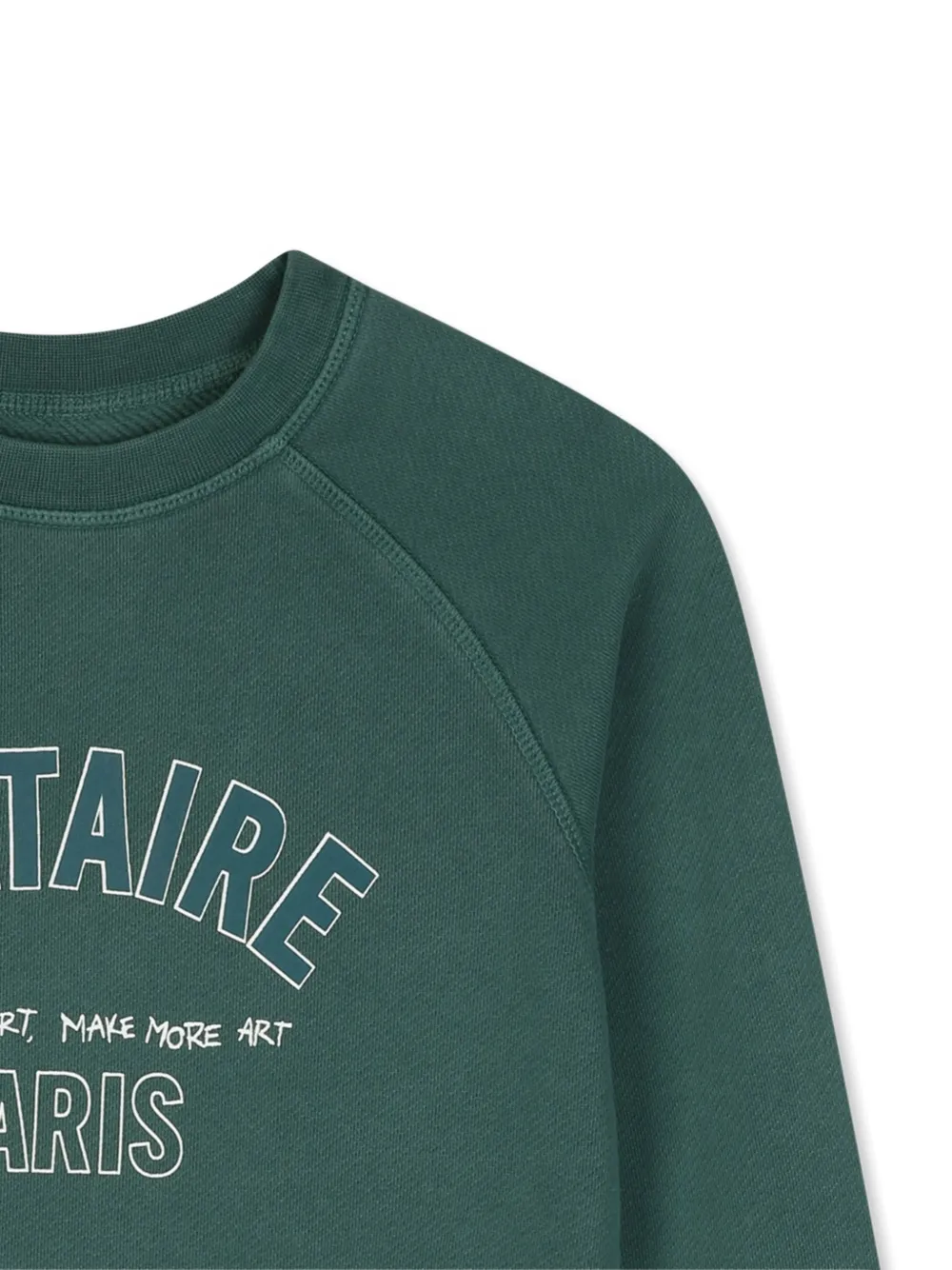 Zadig & Voltaire Kids Trui met logoprint Groen