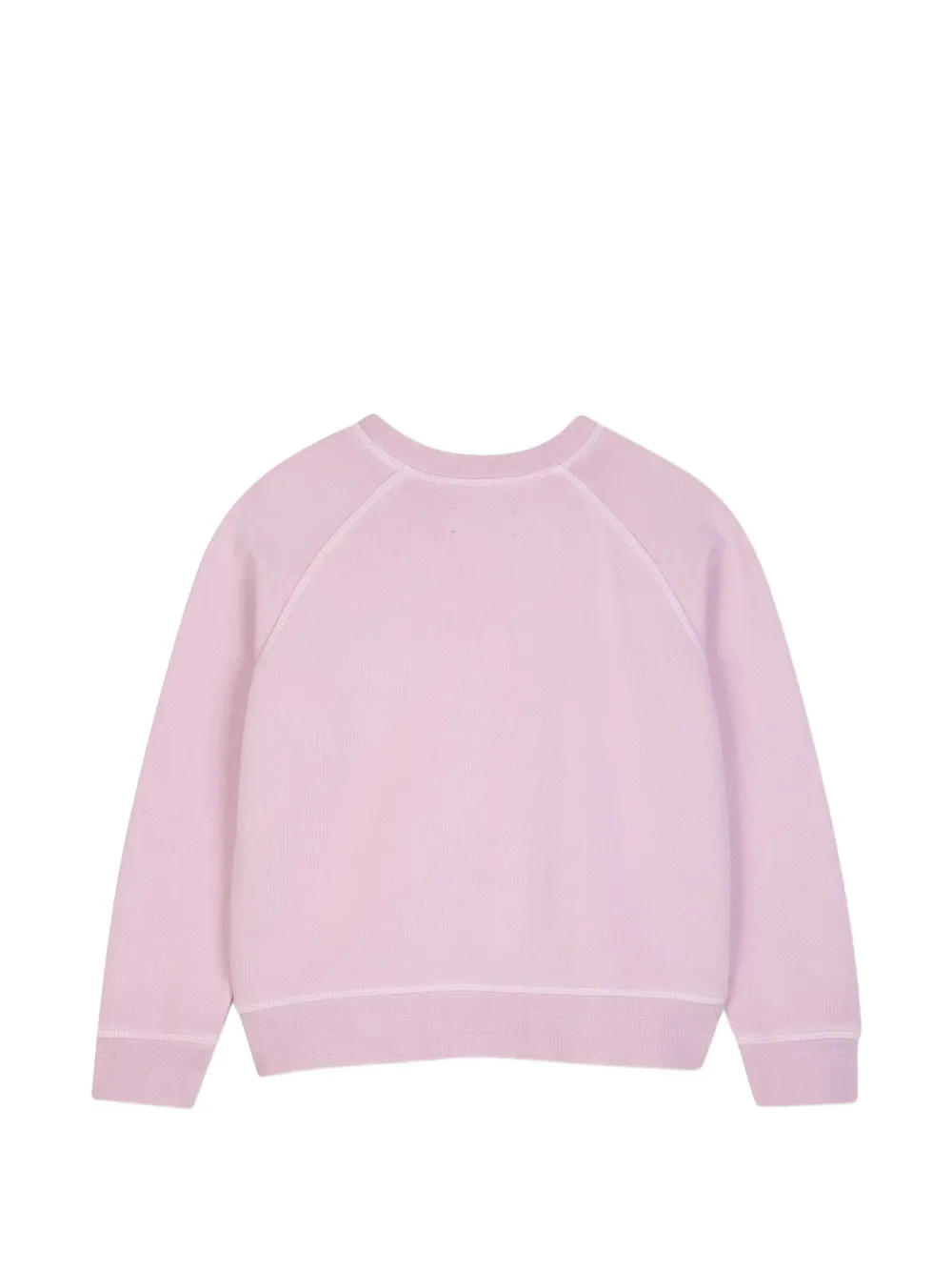 Zadig & Voltaire Kids Sweater met grafische print en raglan mouwen Roze