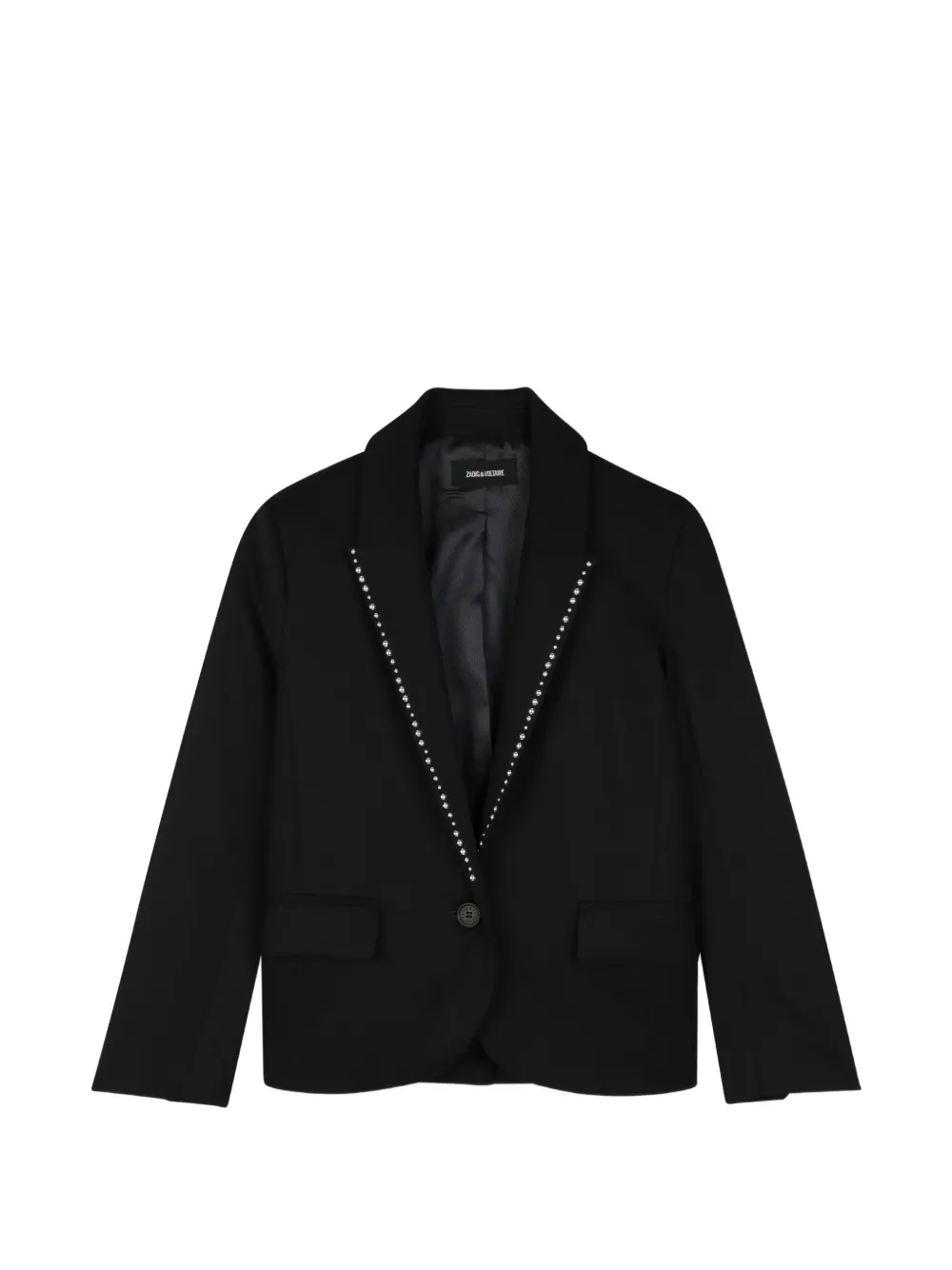 Zadig & Voltaire Kids Giacca con borchie - Nero