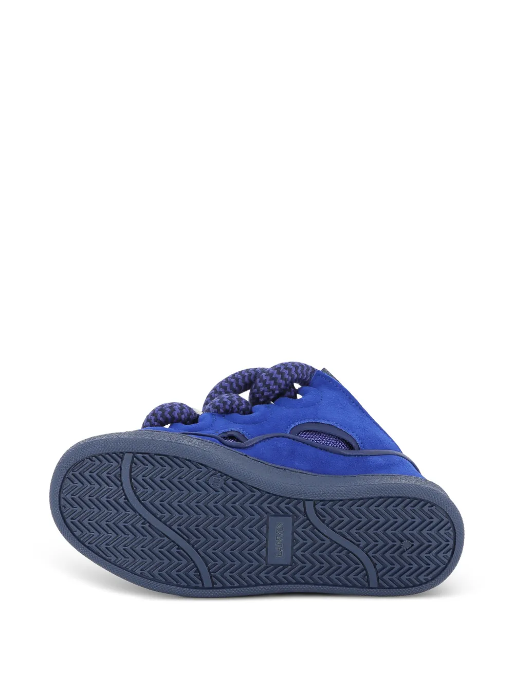 Lanvin Enfant Curb sneakers Blauw