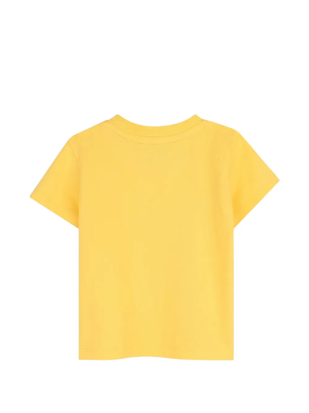 Kenzo Kids T-shirt met grafische print Geel
