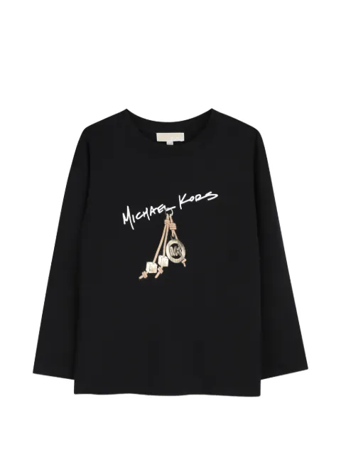 Michael Kors Kids graphic-print long-sleeve T-shirt