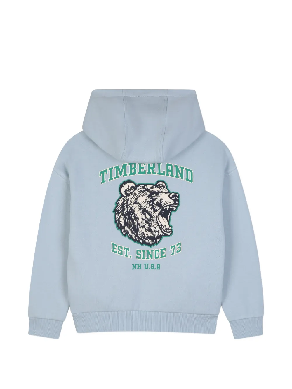 Timberland Kids Hoodie met print Blauw