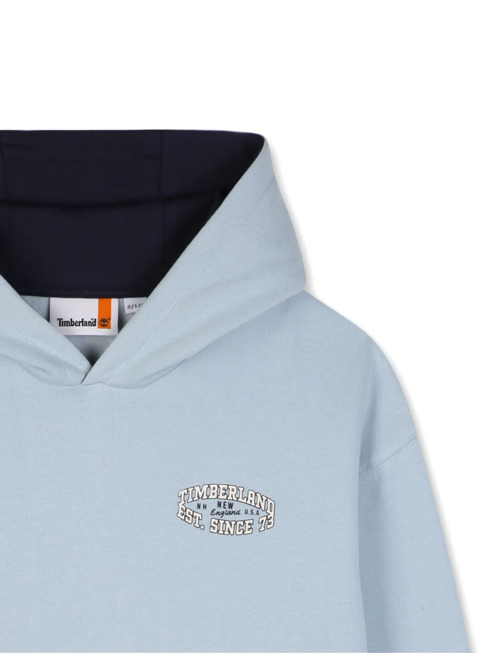 Timberland Kids Hoodie met print Blauw
