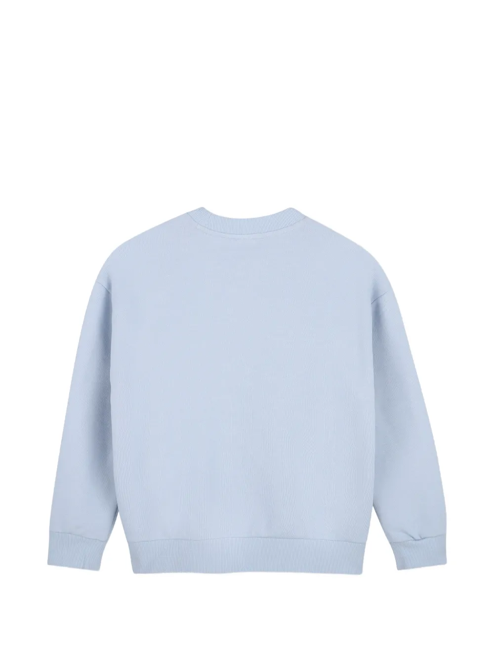 Kenzo Kids Trui met Tiger-print en ronde hals Blauw