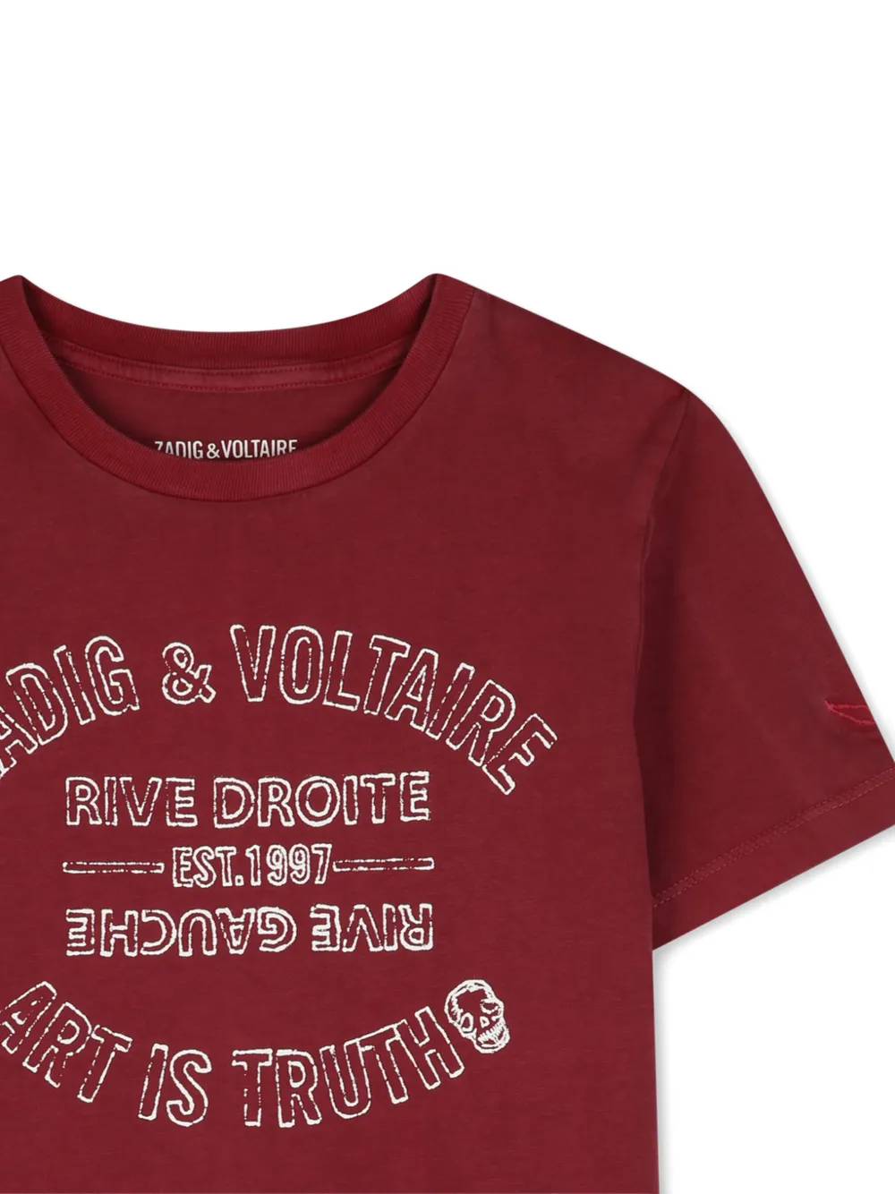 Zadig & Voltaire Kids T-shirt Rood