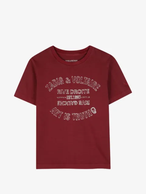 Zadig & Voltaire Kids short-sleeve T-shirt