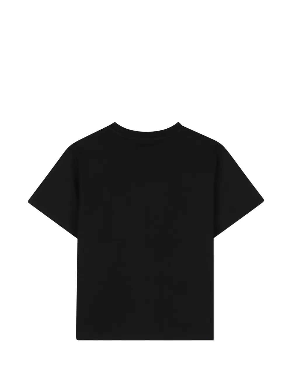 Kenzo Kids T-shirt met olifant-print en ronde hals Zwart