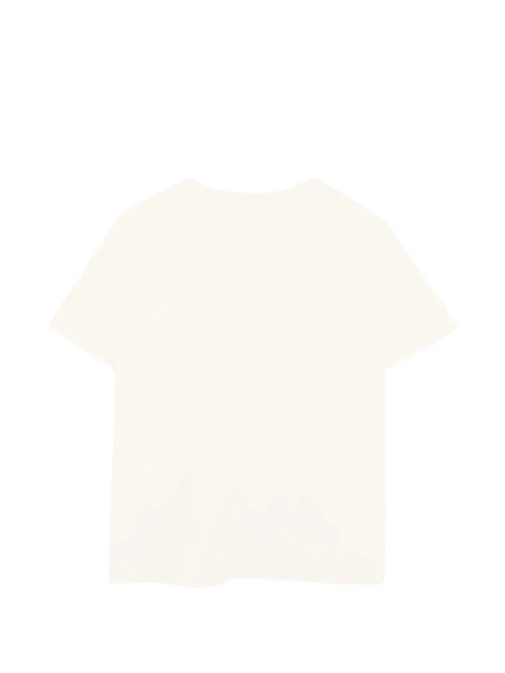 Zadig & Voltaire Kids Katoenen T-shirt met logoprint Beige