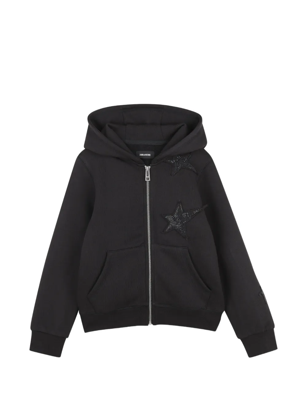 Zadig & Voltaire Kids Felpa con applicazione - Nero