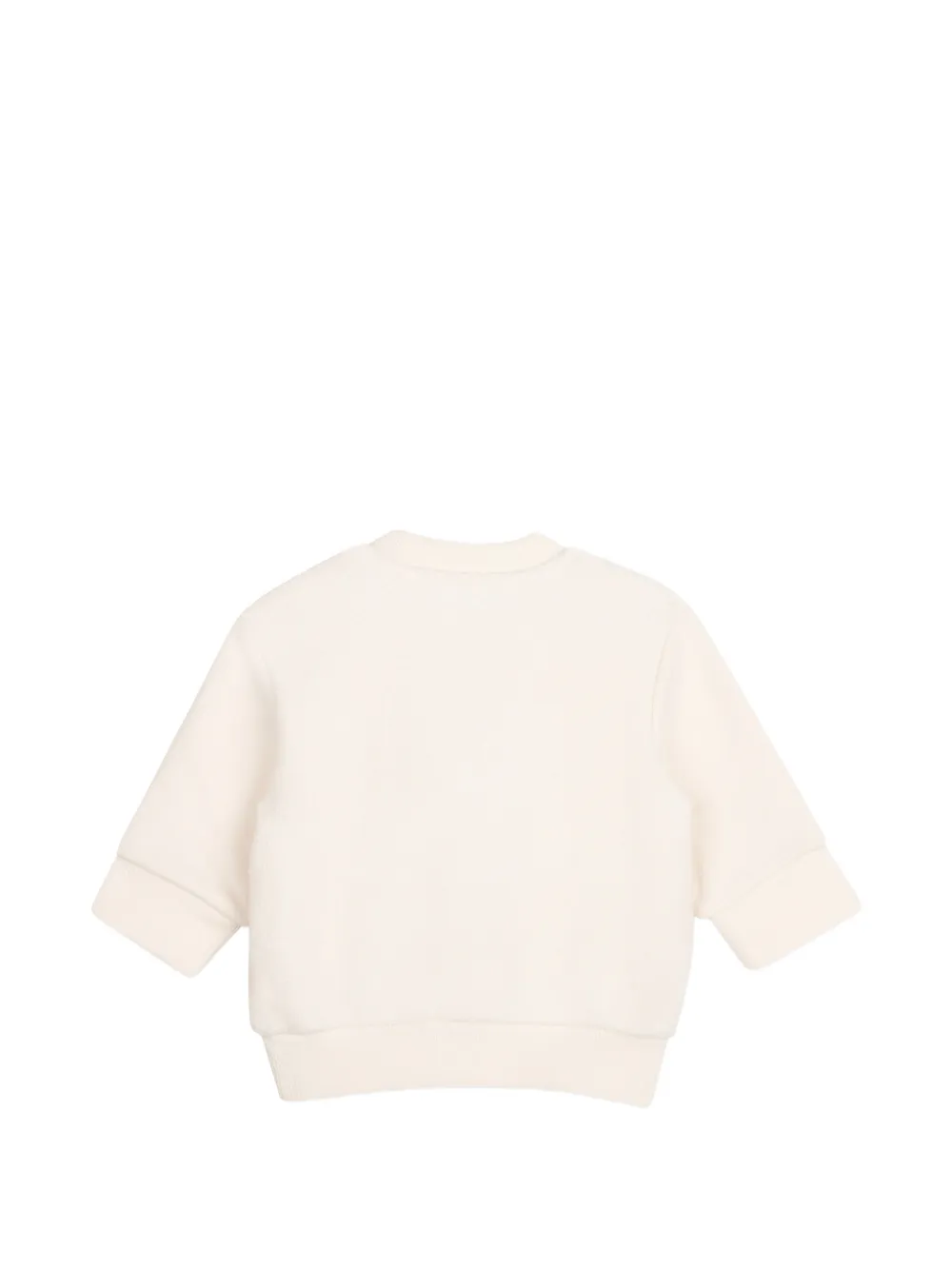 Timberland Kids Katoenen trui met beer-print Beige