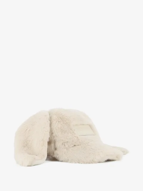 Kenzo Kids faux-fur rabbit-ears cap