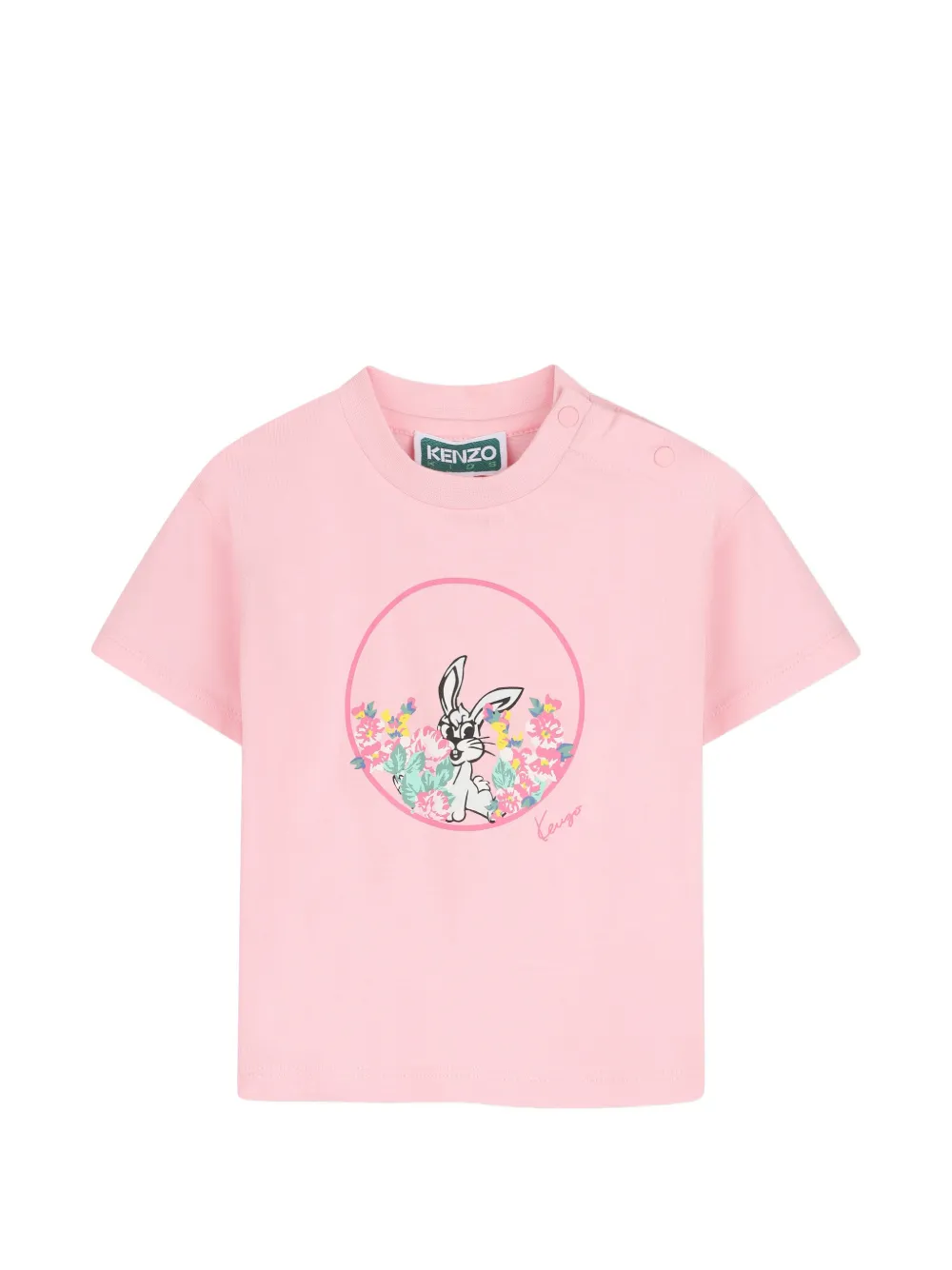 Kenzo Kids T-shirt con stampa - Rosa