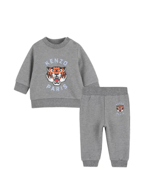 Kenzo Kids traje deportivo con estampado de tigre