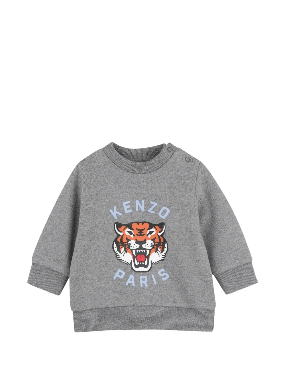 Kenzo Kids Trainingspak met Tiger-print Grijs