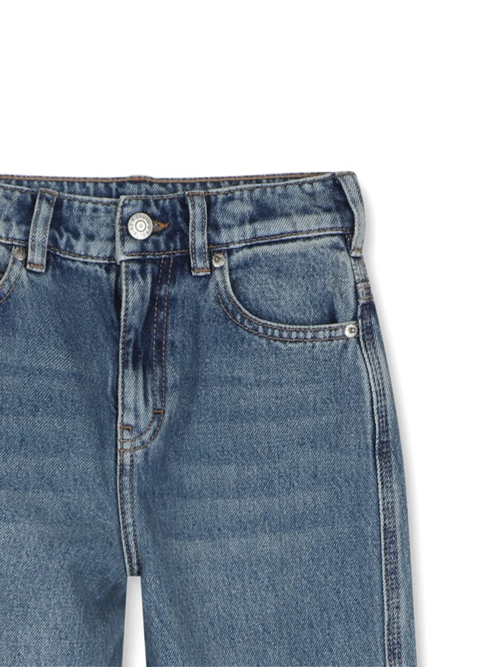 Zadig & Voltaire Kids Jeans met logopatch Blauw
