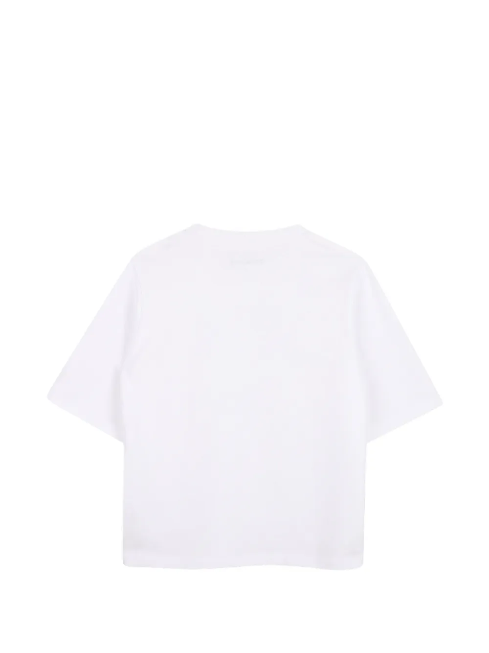 Zadig & Voltaire Kids T-shirt verfraaid met stras Wit