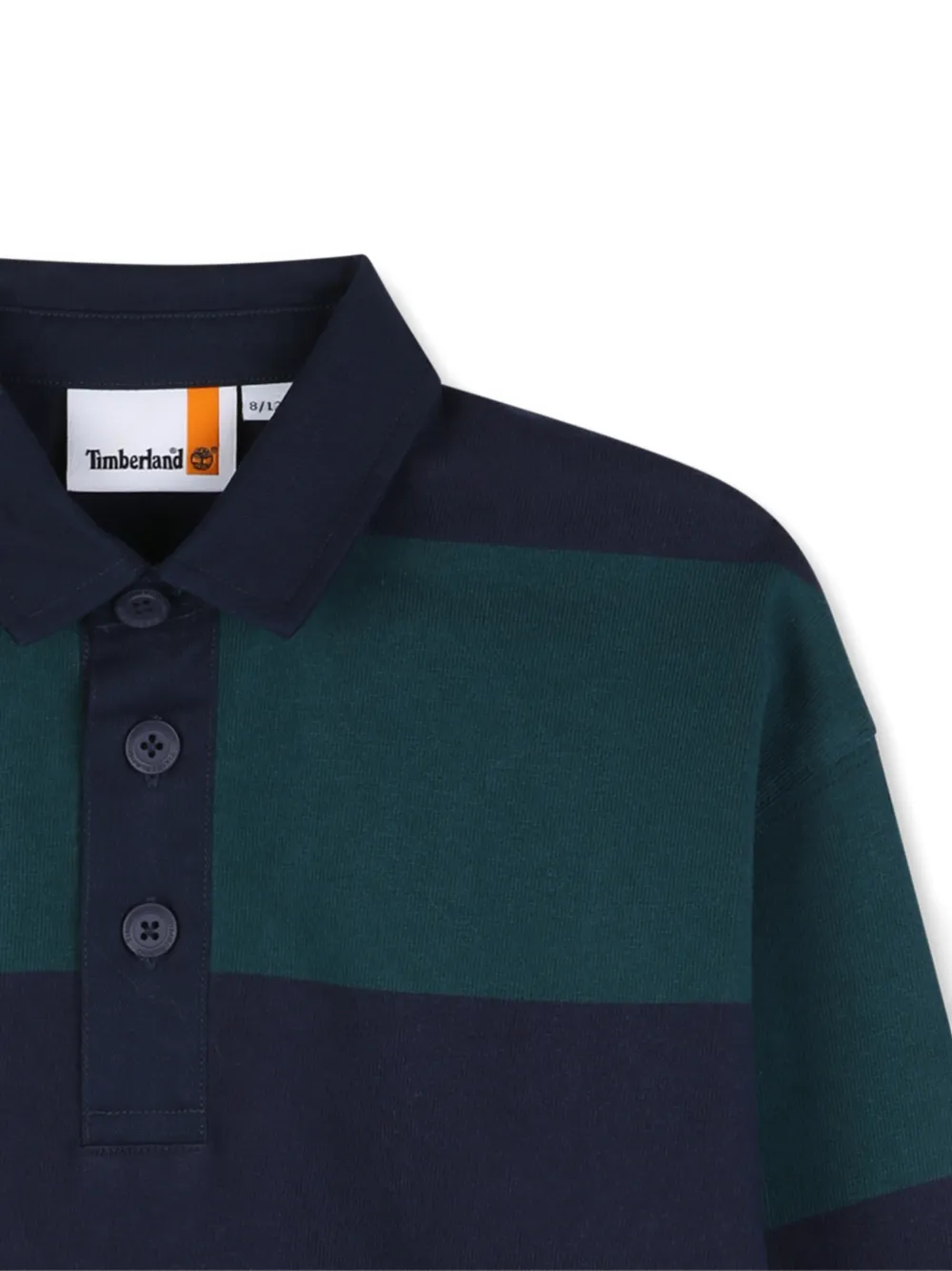 Timberland Kids Gestreept poloshirt Blauw