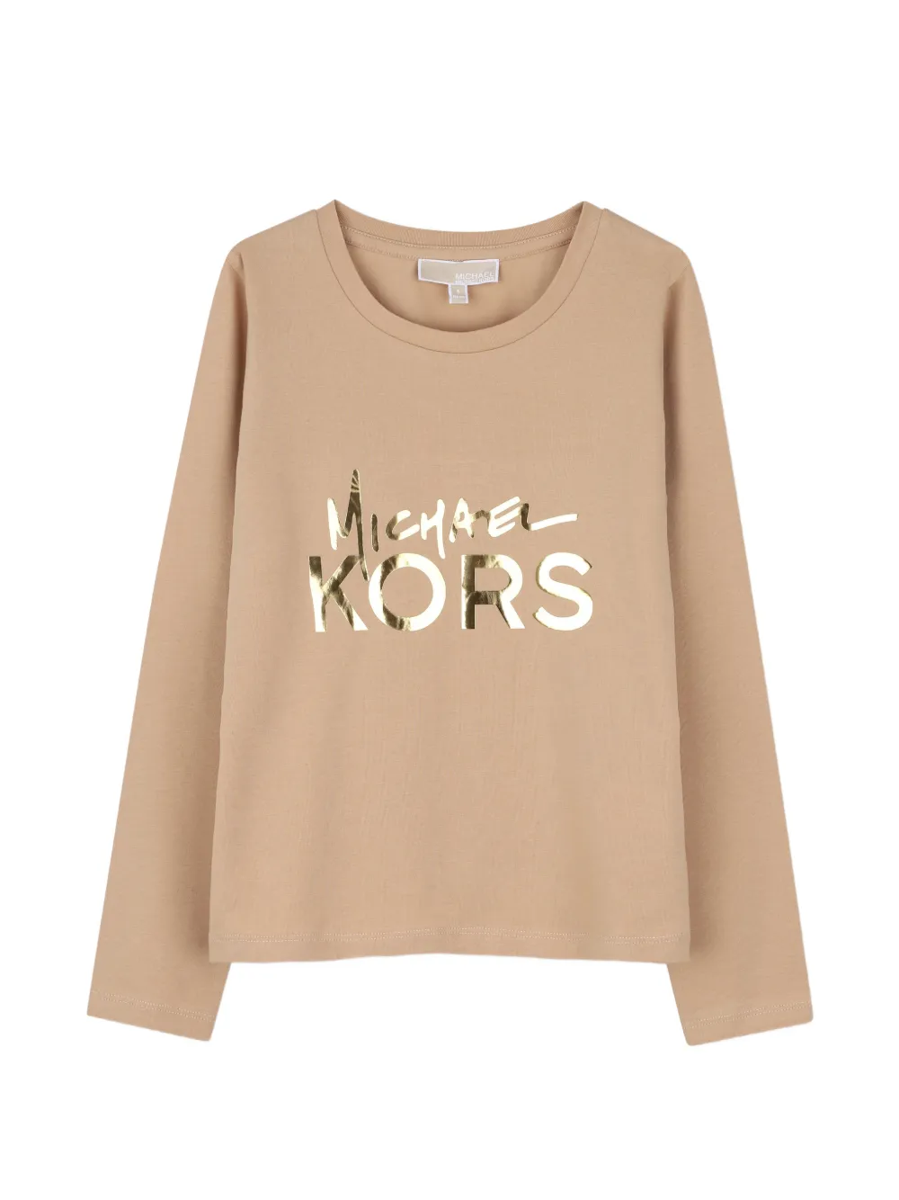 Michael Kors Kids T-shirt Golden con stampa - Toni neutri