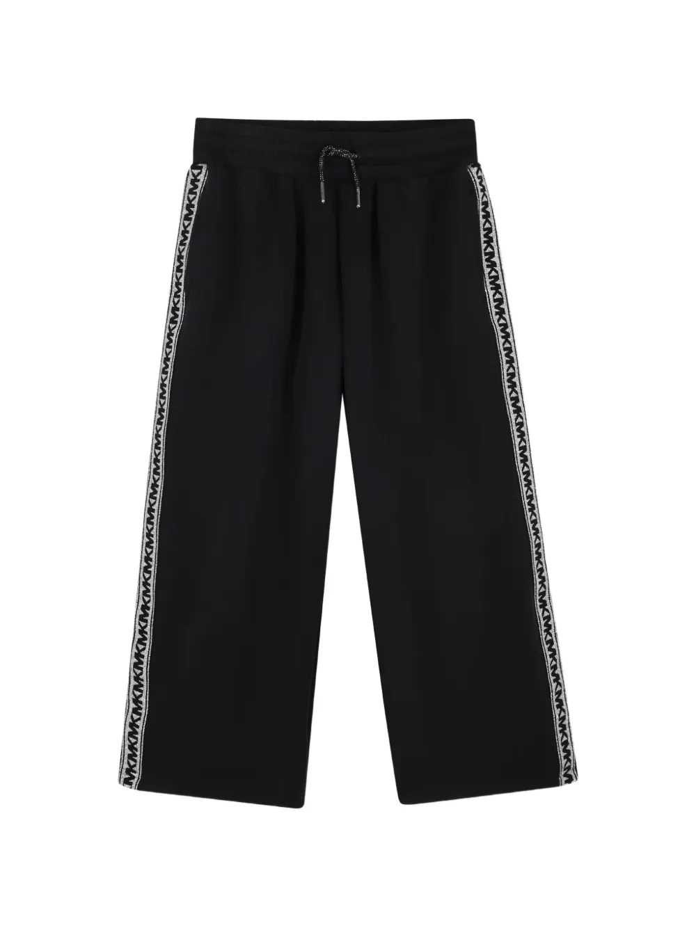 Michael Kors Kids Jogginghose mit Logo-Streifen - Schwarz