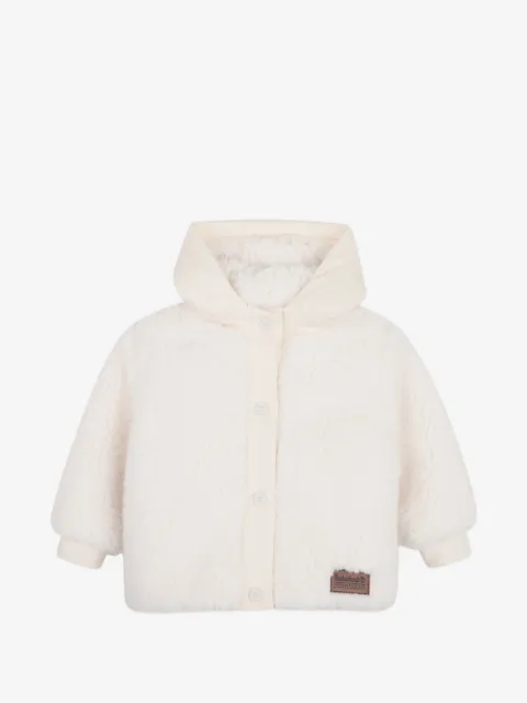 Timberland Kids Jaqueta de fleece com capuz