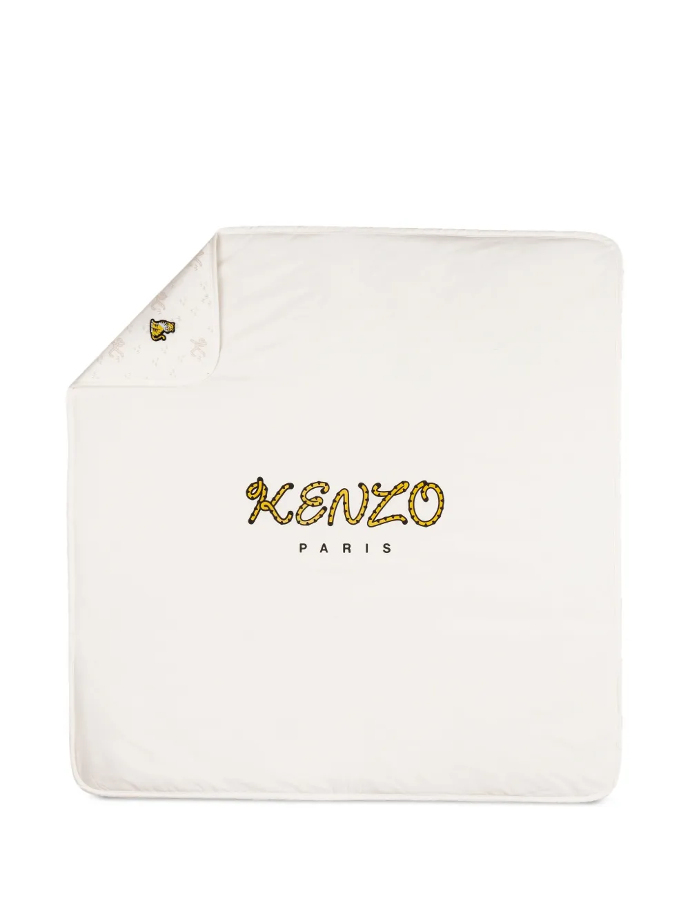 Kenzo Kids Coperta con applicazione - Toni neutri