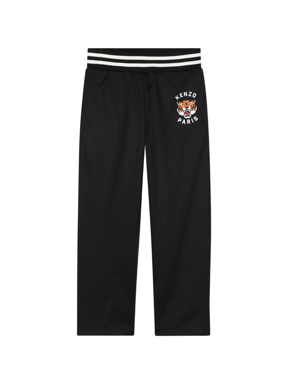Kenzo Kids Pantaloni sportivi Tiger - Nero