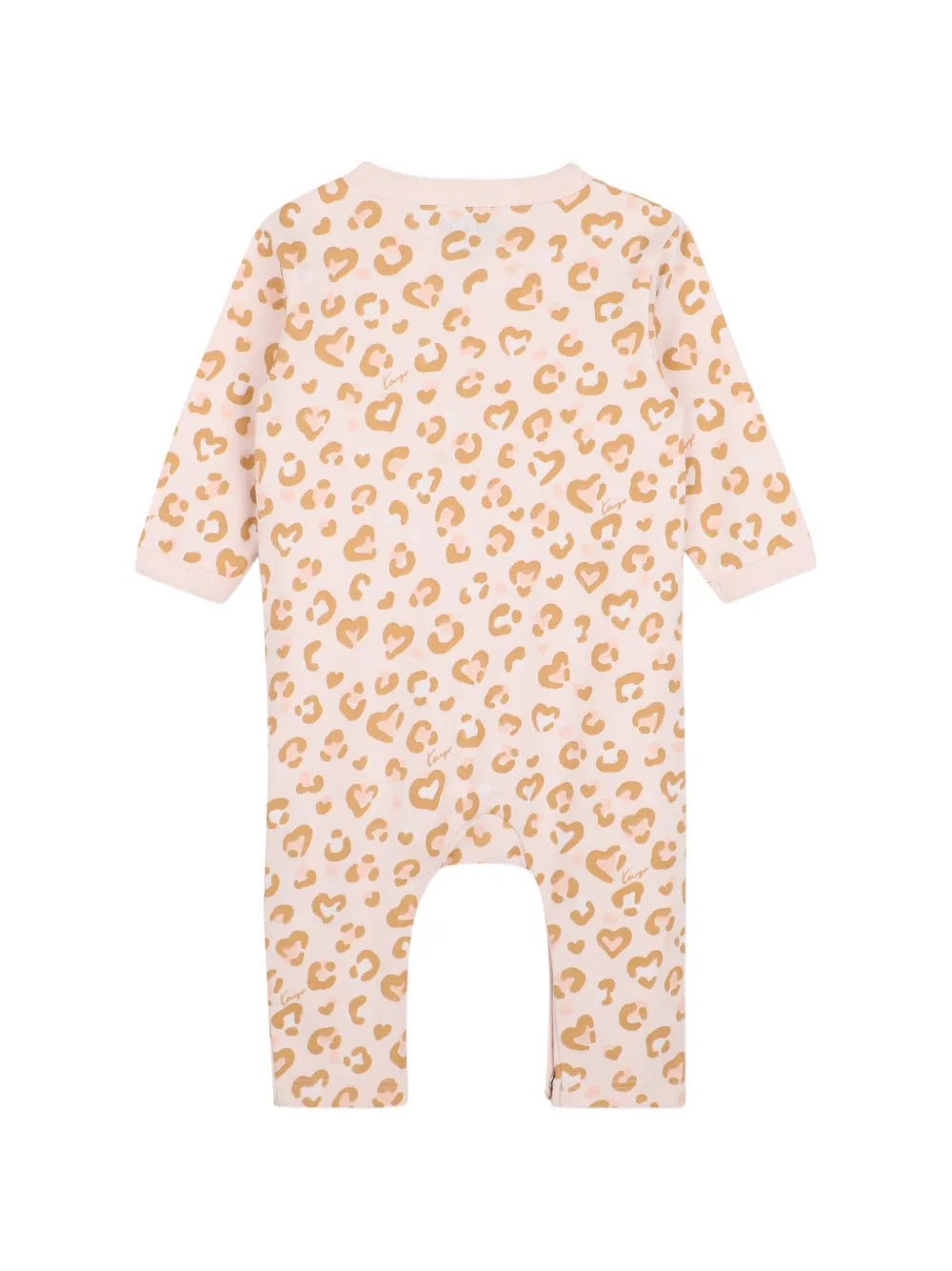 Kenzo Kids Set met luipaard-print en hart-patroon Roze