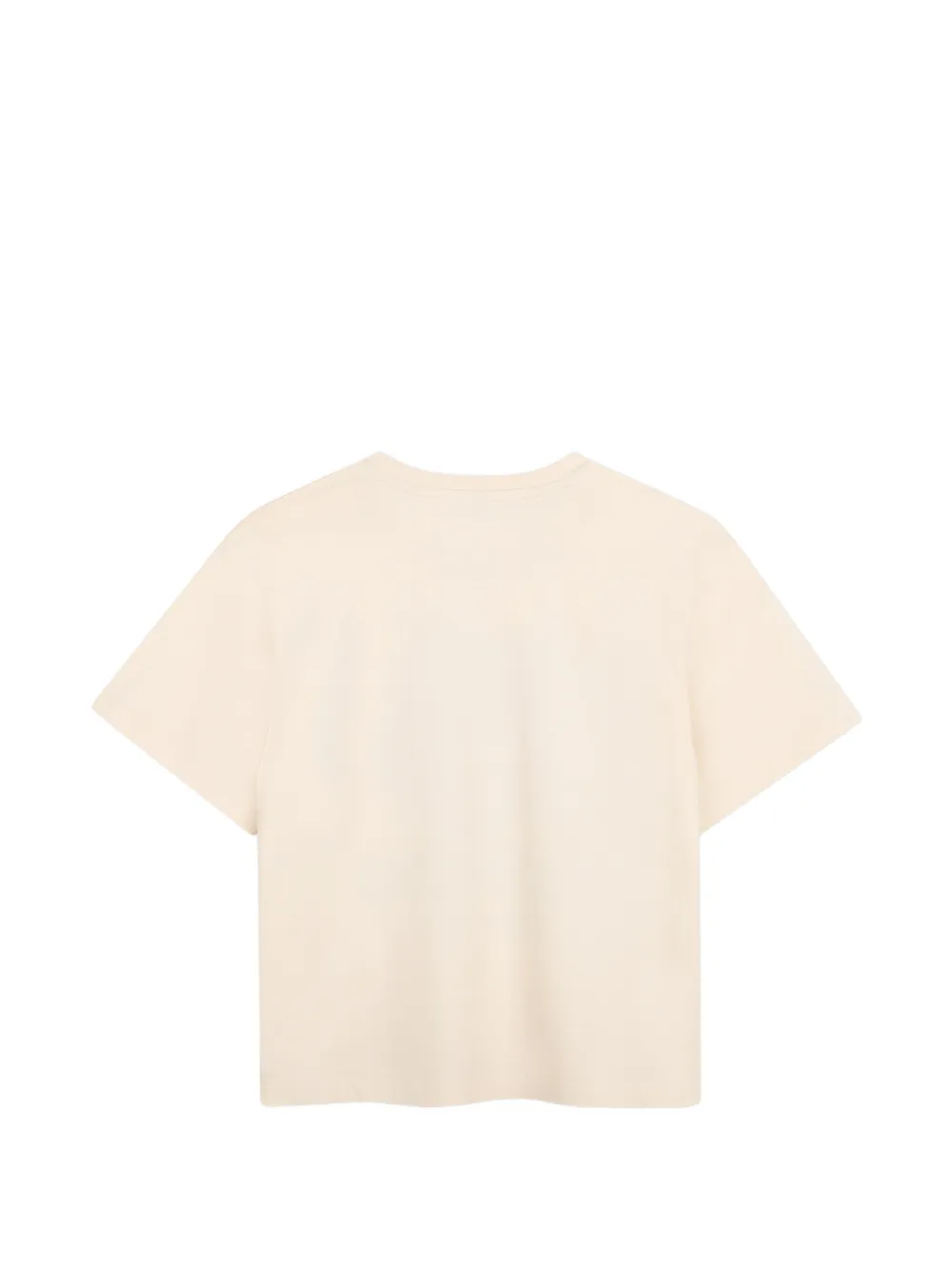 Kenzo Kids Boke Flower T-shirt met logo-print Beige