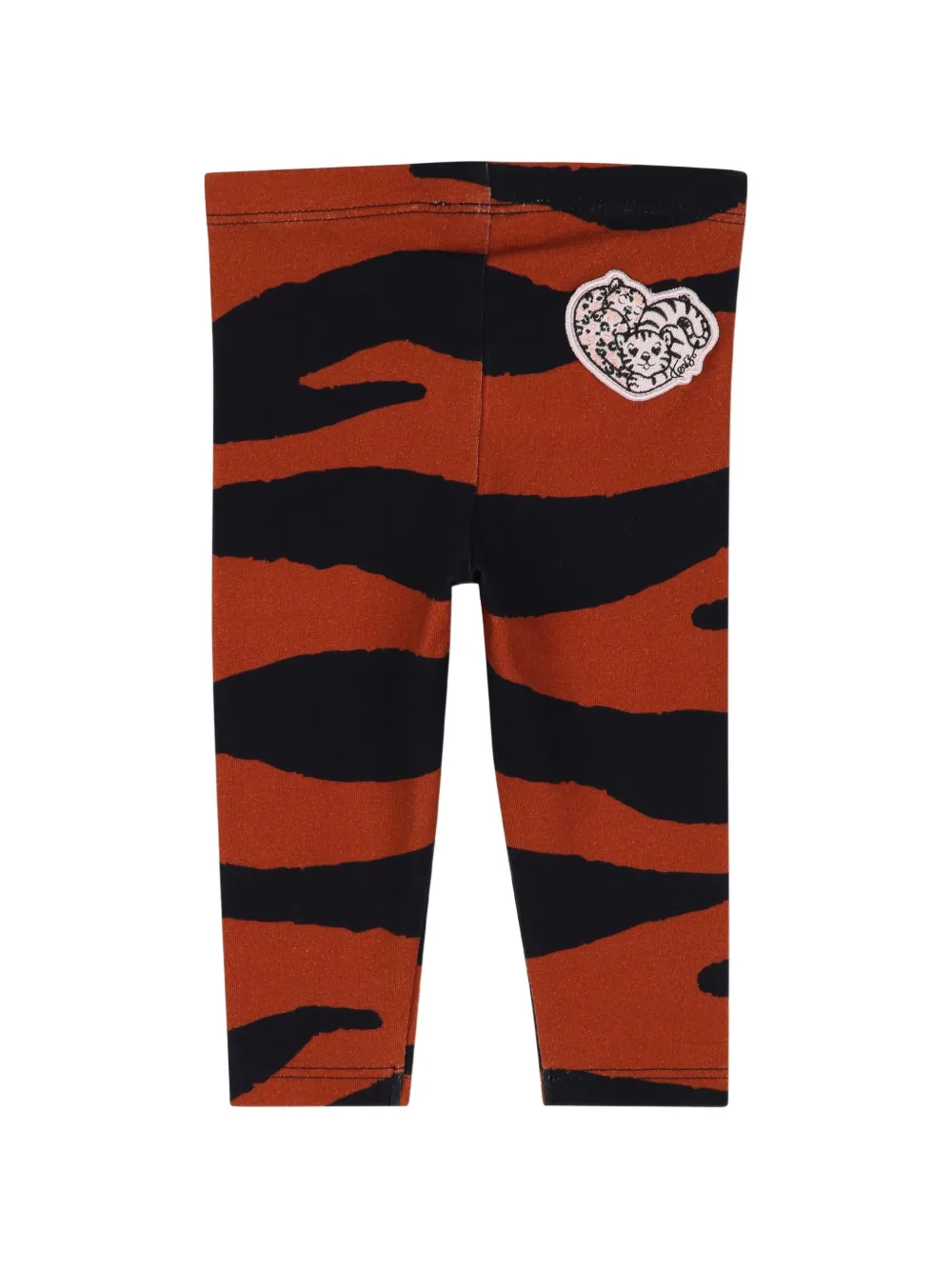 Kenzo Kids Katoenen set met Tiger-print Oranje