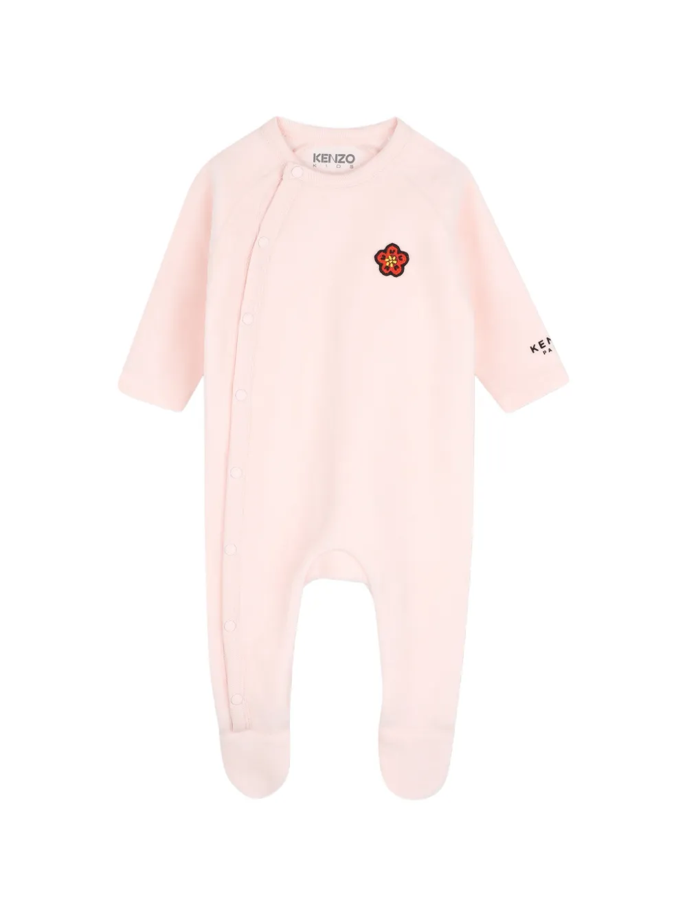 Kenzo Kids Pigiama con applicazione Boke Flower - Rosa