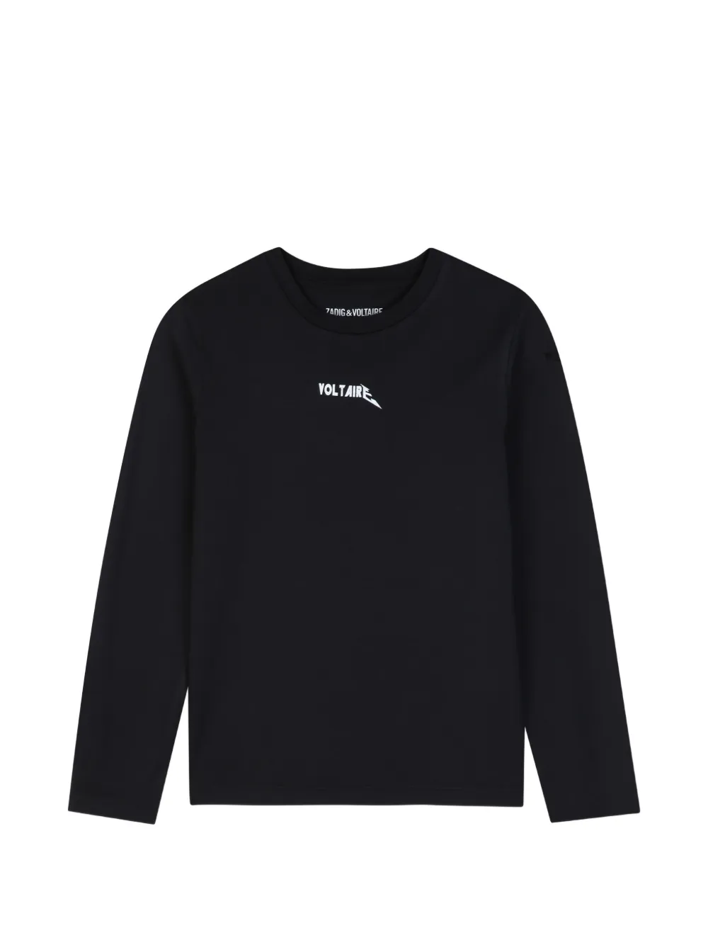 Zadig & Voltaire Kids long-sleeve T-shirt - Nero