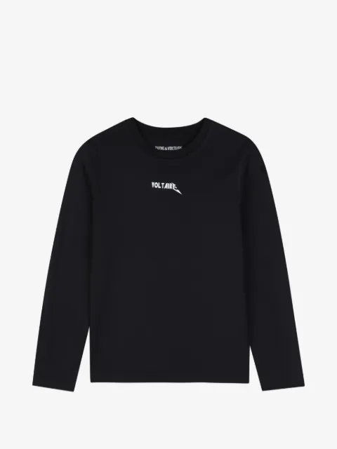 Zadig & Voltaire Kids playera manga larga