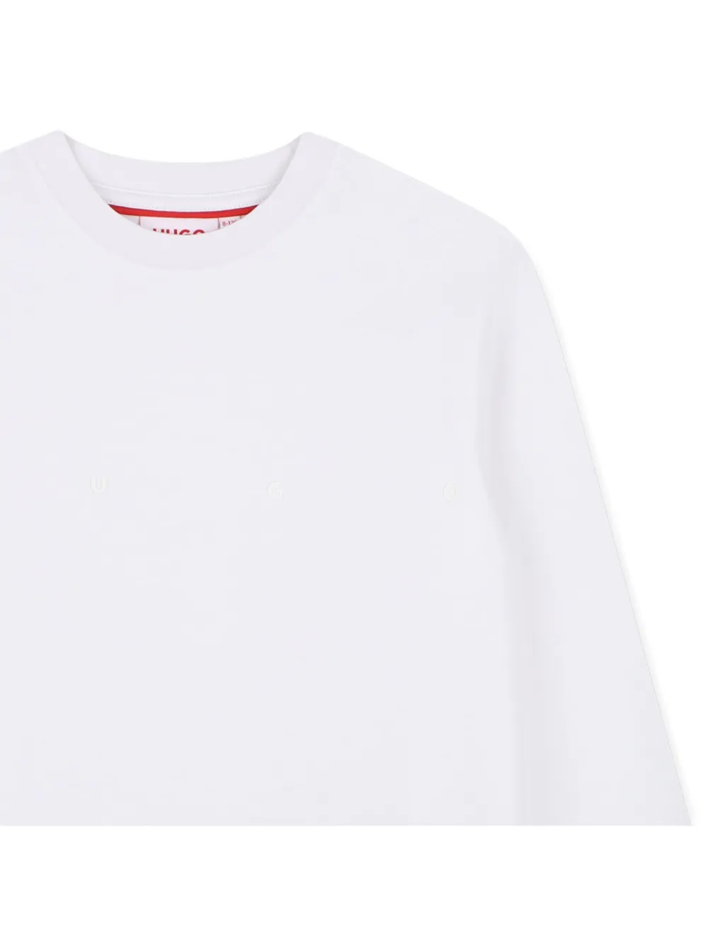 HUGO KIDS T-shirt met lange mouwen Wit