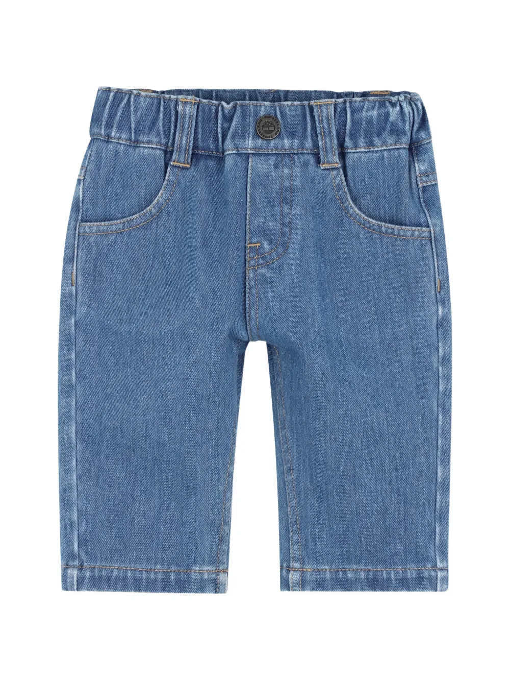 Timberland Kids Jeans con applicazione logo - Blu