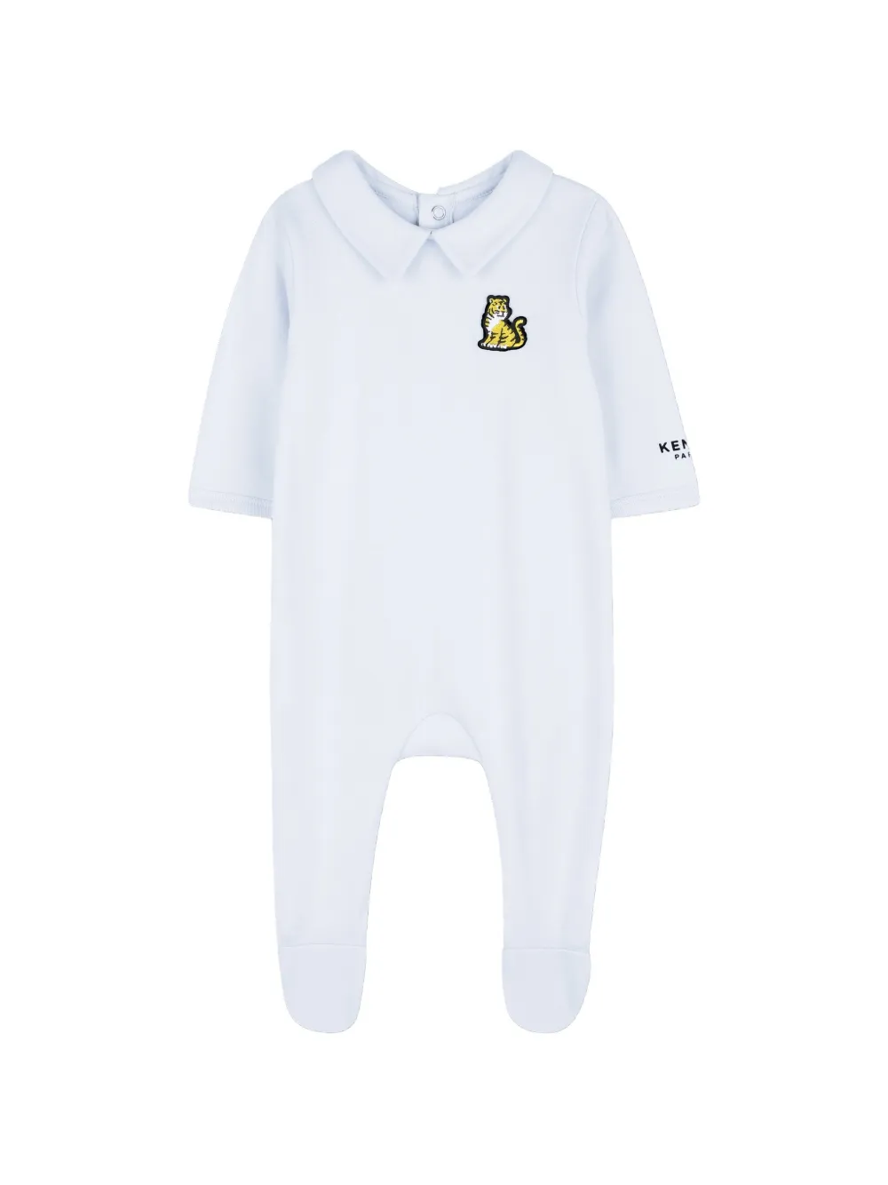 Kenzo Kids Twee pyjamas met logoprint Blauw