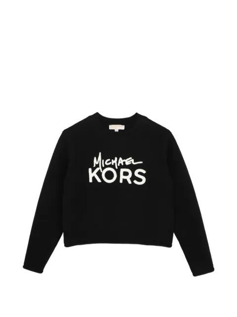 Michael Kors Kids 로고 디테일 스웨트셔츠