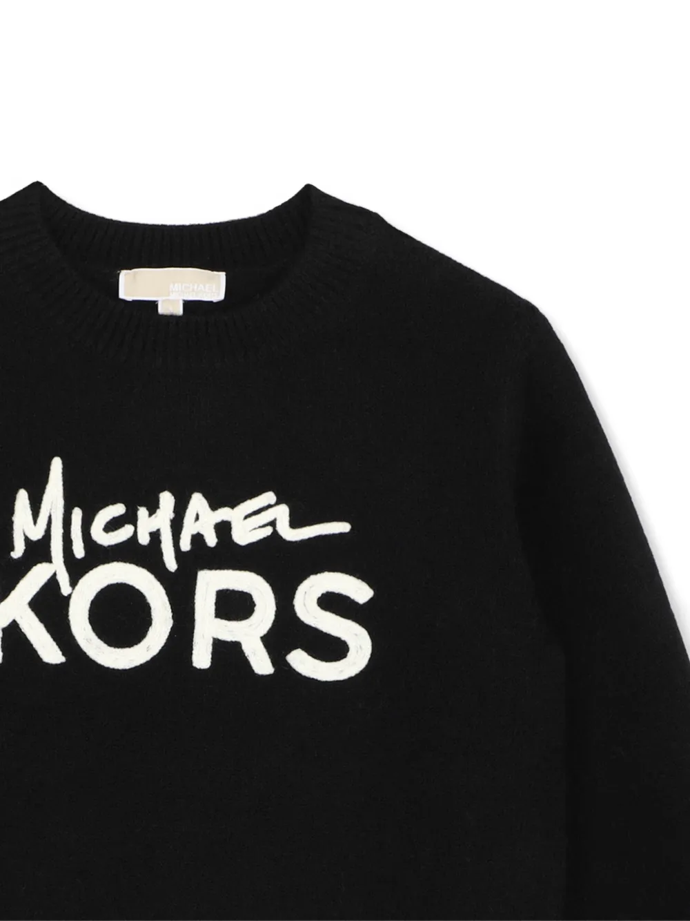 Michael Kors Kids Sweater met logo Zwart