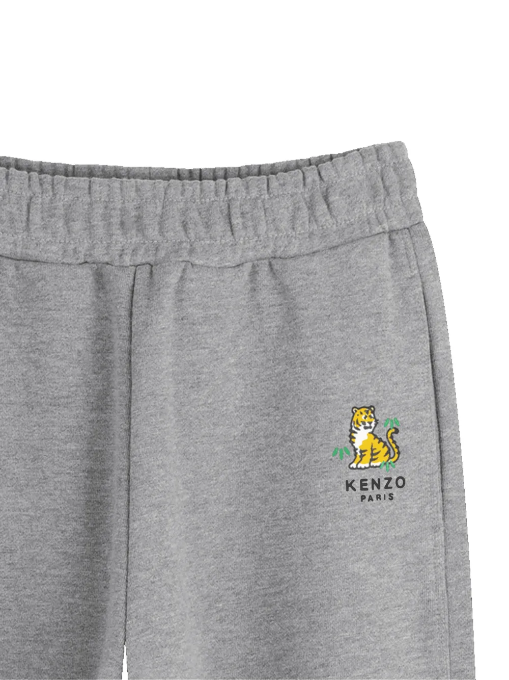 Kenzo Kids Trainingsbroek met geborduurd logo Grijs