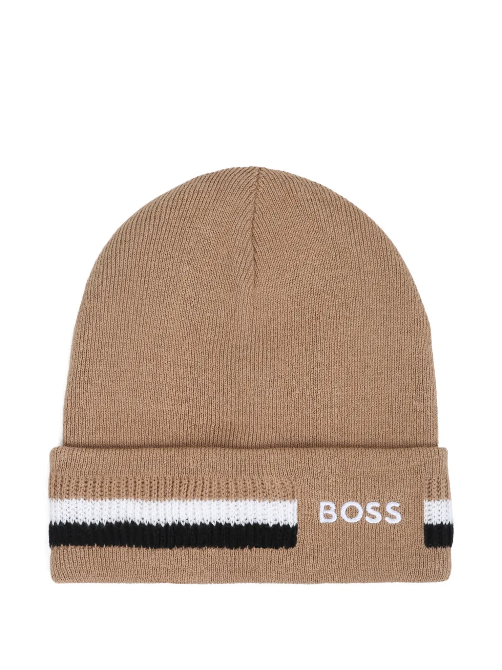 BOSS Kidswear Berretto con logo ricamato - Toni neutri