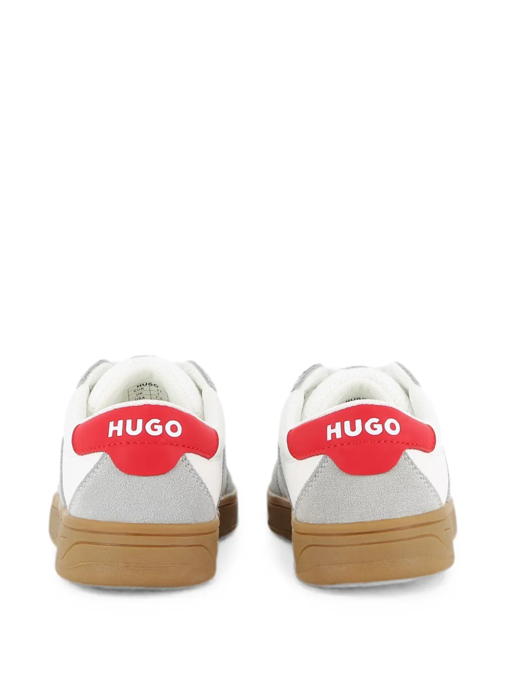 HUGO KIDS Sneakers met logoprint Wit