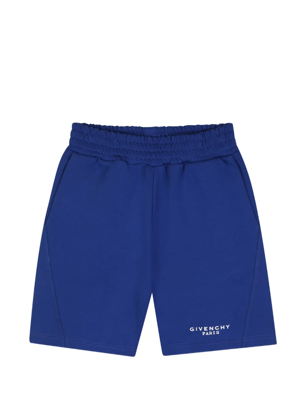 Givenchy Kids Shorts in cotone con logo - Blu
