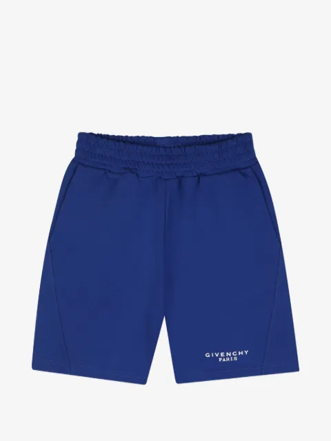 Givenchy Kids logo-print cotton shorts